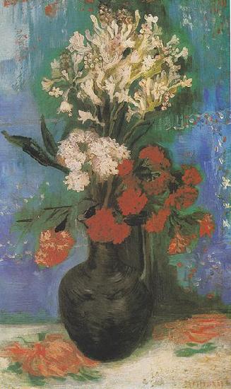 Vincent Van Gogh Vase of carnations and other flowers China oil painting art